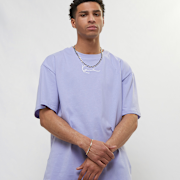 Niewybrane, Karl Kani, Small Signature Essential Tee, fioletowy (Wyprzedane)