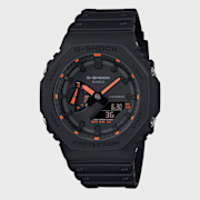 Unselected, G-SHOCK, Utility Black GA-2100-1A4ER, black (Sold-out)