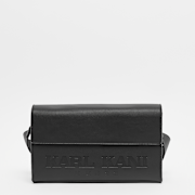 Geselecteerd, Karl Kani, Retro Fake Leather Handbag, zwart (Uitverkocht)