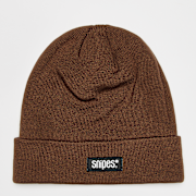 Unselected, SNIPES, Woven Label Beanie, brown (Sold-out)