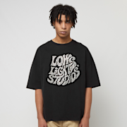 Geselecteerd, Low Lights Studios, T-Shirt Rhine Retro, zwart (Uitverkocht)