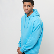 Niet geselecteerd, Karl Kani, Small Signature Essential Hoodie, blauw (Uitverkocht)