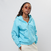 Niet geselecteerd, Karl Kani, Chest Signature Essential Zip Hoodie, blauw (Uitverkocht)