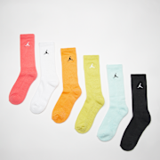 Unselected, Jordan, 6 PACK - Everyday Essentials Crew, white (Sold-out)