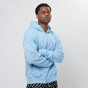 Niewybrane, Pegador, Colne Logo Oversized Sweat Jacket, niebieski (Wyprzedane)