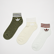 Niet geselecteerd, adidas Originals, adicolor Trefoil Ankle Socks (3 Pack), multicolor (Uitverkocht)
