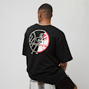 Selected, New Era, MLB Team Graphic Backprint Oversize Tee New York Yankees NVYWHI, black