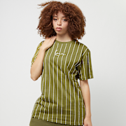 Niet geselecteerd, Karl Kani, Small Signature Pinstripe Os Tee, groen (Uitverkocht)