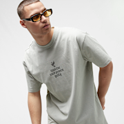 Niewybrane, Upscale by Mister Tee, Justice Oversize Tee, szary (Wyprzedane)