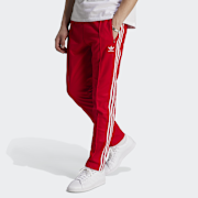 Niet geselecteerd, adidas Originals, adicolor Beckenbauer Trackpant, rood (Uitverkocht)