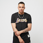 Unselected, Mitchell & Ness, NBA Team Logo Tee Los Angeles Lakers, black (Sold-out)