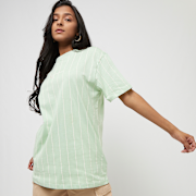 Niet geselecteerd, Karl Kani, Small Signature Pinstripe Oversized Tee, groen (Uitverkocht)