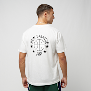Unselected, New Balance, Hoops Essentials T-Shirt, white (Sold-out)