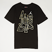 Geselecteerd, Jordan, 23 Gold Line S/S Tee, grijs (Uitverkocht)