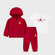 Niewybrane, Jordan, Junior Essentials Full-Zip Set (3 Piece), czarny (Wyprzedane)