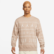 Niet geselecteerd, Jordan, Essentials Holiday Fleece Crew, beige (Uitverkocht)