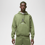 Geselecteerd, Jordan, Essential Fleece Baseline Hoodie, groen (Uitverkocht)