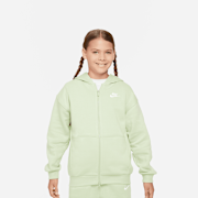 Niet geselecteerd, Nike, Sporstwear Club Fleece Oversized Fullzip LBR, lichtroze (Uitverkocht)