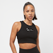 Niet geselecteerd, Karl Kani, Small Signature Essential Racer Rib Top black, zwart (Uitverkocht)