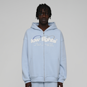 Niewybrane, Low Lights Studios, Arctic Ring Logo Zip-Hoodie, niebieski (Wyprzedane)