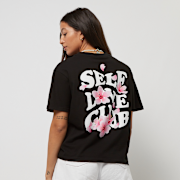 Wybrane, Miss Tee, Self Love Club Tee, czarny (Wyprzedane)