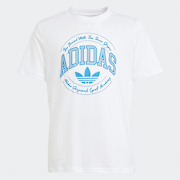 Geselecteerd, adidas Originals, Varsity T-Shirt, wit (Uitverkocht)