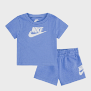Niet geselecteerd, Nike, Club Tee & Shorts Set (2 Piece), blauw (Uitverkocht)
