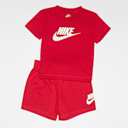 Geselecteerd, Nike, Club Tee & Short Set, rood (Uitverkocht)