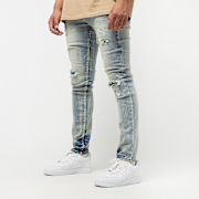Unselected, Smoke Rise, Vintage Washed Rip & Repair Jeans, blue (Sold-out)