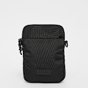 Selected, SNIPES, Rubber Badge Basic Logo Jaquard Strap Mobile Bag, black