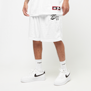 Wybrane, FUBU, Varsity Mesh Shorts, biały (Wyprzedane)