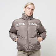 Unselected, Karl Kani, Retro Essential Puffer Jacket, brown (Sold-out)