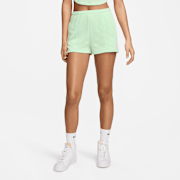 Niewybrane, Nike, W NSW NK CHLL FT HR 2IN SHORT vapor green/sail, zielony (Wyprzedane)