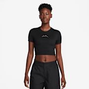 Niet geselecteerd, Jordan, Short Sleeve Graphics Slim Crop Tee, zwart (Uitverkocht)