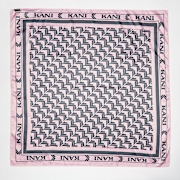 Selected, Karl Kani, OG All Over Print Satin Scarf, light pink