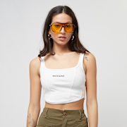 Niet geselecteerd, Sixth June, Basics Crop Top, wit (Uitverkocht)