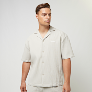 Selected, Pegador, Troy Plissee Summer Shirt, grey