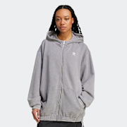 Selected, adidas Originals, Wash Zip Hoodie, grey