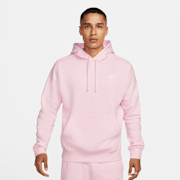 Niet geselecteerd, Nike, Sportswear Club Fleece Hoodie, lichtroze (Uitverkocht)