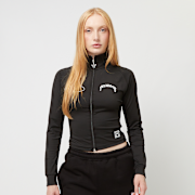 Niet geselecteerd, Felicious, Cropped Jersey Cardigan, zwart (Uitverkocht)