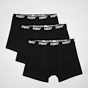 Unselected, SNIPES, 3 PACK - Black Tabe Brief Boxershorts, black
