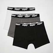 Unselected, SNIPES, 3 PACK - Black Tape Briefs Boxershorts, multi-colour