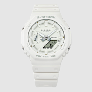 Selected, G-SHOCK, GA-2100-7A7ER, white
