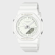 Selected, G-SHOCK, GMA-P2100-7AER, white