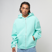 Niet geselecteerd, Urban Classics, Fluffy Zip Hoodie, turkoois (Uitverkocht)