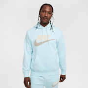 Niet geselecteerd, Nike, Club Fleece Hoodie, blauw (Uitverkocht)