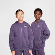 Selected, Nike, Sportswear Club Fleece Oversized Fullzip, purple
