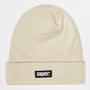 Unselected, SNIPES, Woven Basic Logo Beanie, beige (Sold-out)