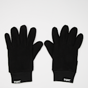 Selected, SNIPES, Woven Basic Logo Polar Fleece Handschuhe, black