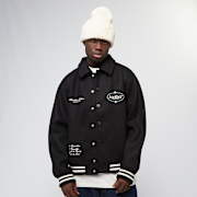 Selected, Another Cotton Lab, Another Varsity College Jacket, black